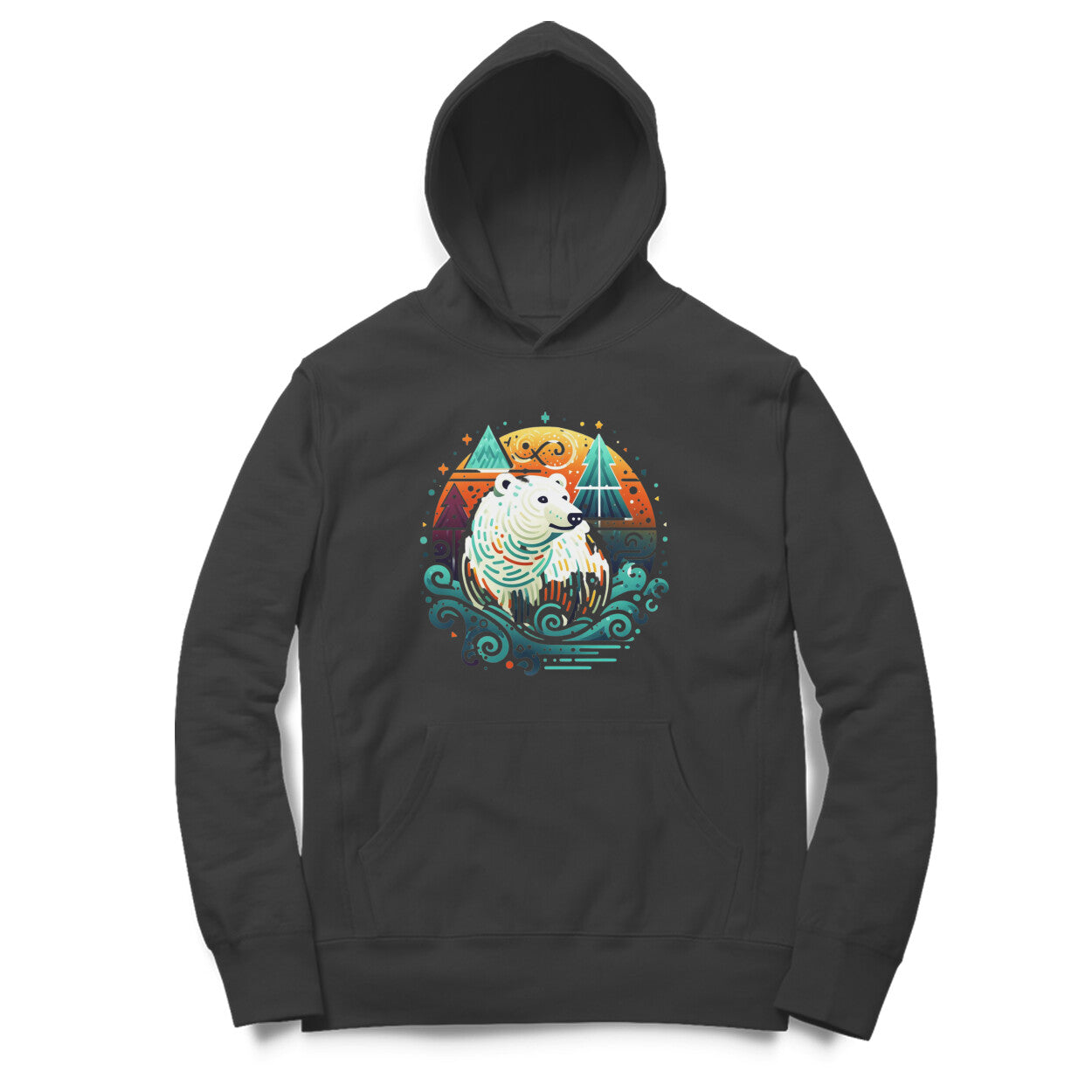 Arctic Vibes Unisex Hoodie - Polar Explorer Collection