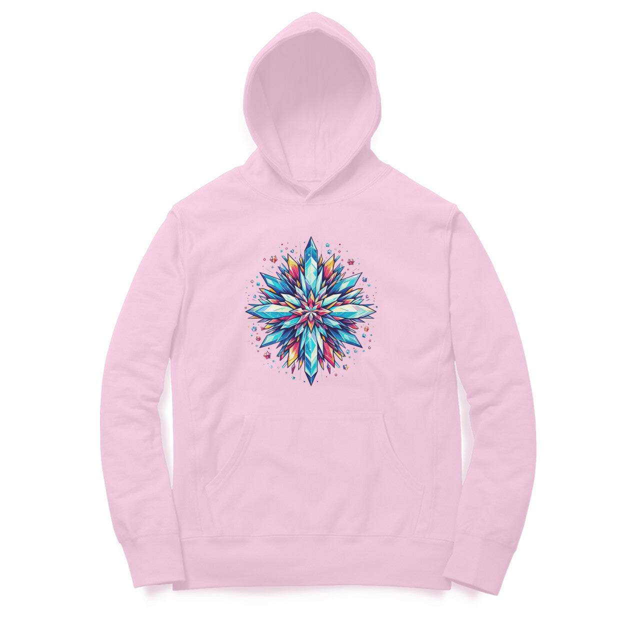 Frozen Flake Unisex Hoodie - Winter Wonderland Collection