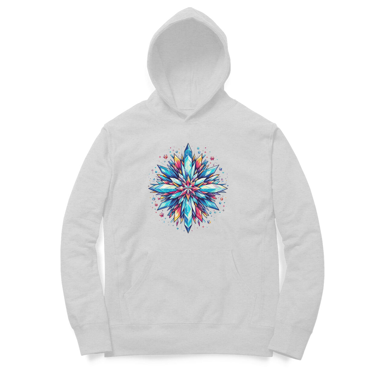 Frozen Flake Unisex Hoodie - Winter Wonderland Collection