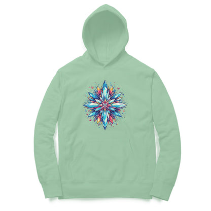 Frozen Flake Unisex Hoodie - Winter Wonderland Collection