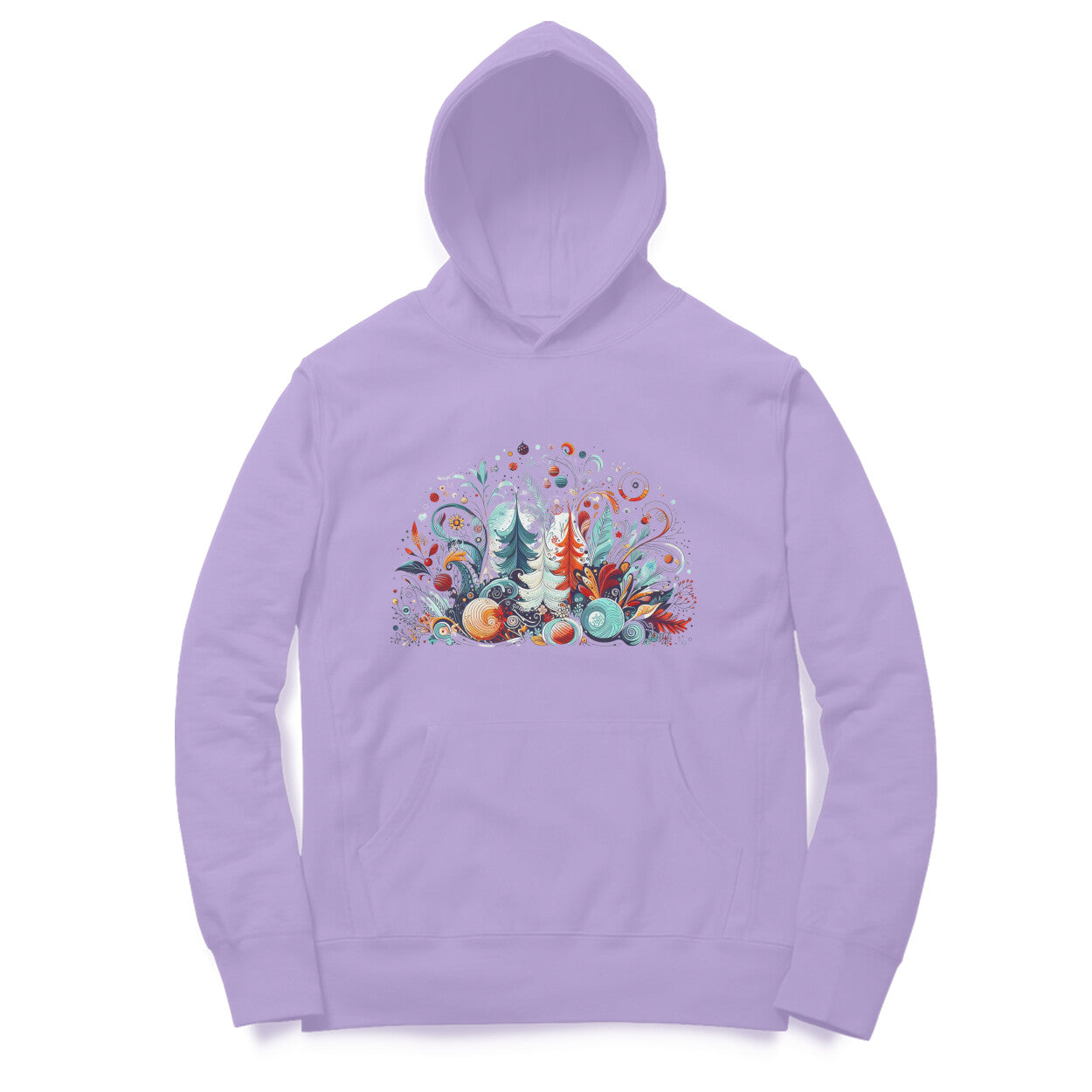 Wonderland Hoodie Elevate Hoodie Blau Winter Wonderland Hoodie