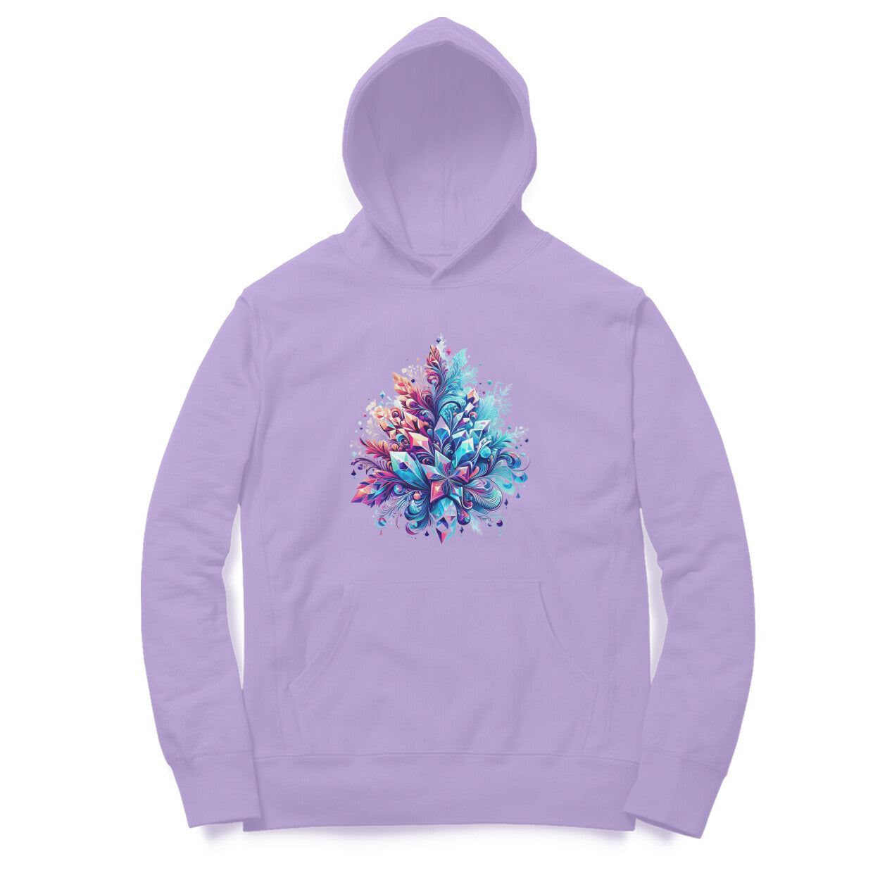 Snowflake Storm Unisex Printed Hoodie - Winter Wonderland Collection