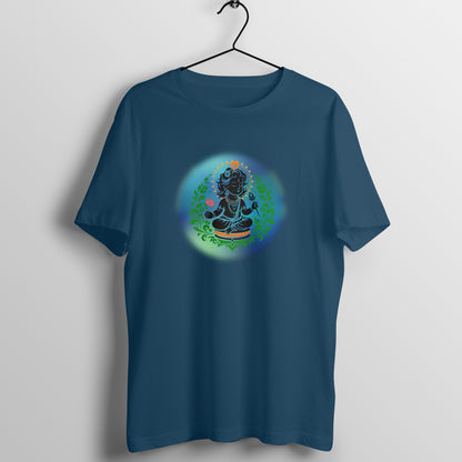 Janmashtami Special: Men's Round Neck T-Shirt with Adorable Baby Shri Krishna Design