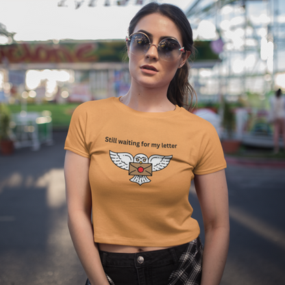 Wizards Await: Owl Design Crop Top from Harry Potter